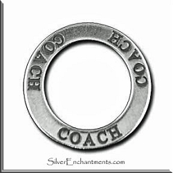 Coach Affirmation Band Pendant