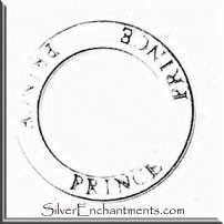 Sterling Silver Prince Affirmation Band Pendant