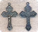 Large Fancy 3D Crucifix Necklace