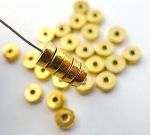 Plain Gold Tire Spacer, Pewter