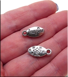 Tibetan Silver Imagine Earrings