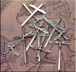Holy Spirit Dove Cross Necklace (1)