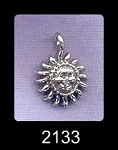 Bailed Sun Pendant