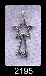 Sterling Silver Shooting Star Pendant
