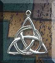 Sterling Silver Triquetra Pendant