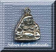 Sterling Silver Buddha Charm