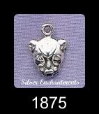 Sterling Silver Egyptian Cat Goddess Charm