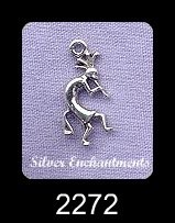 Sterling Silver Kokopelli Necklace