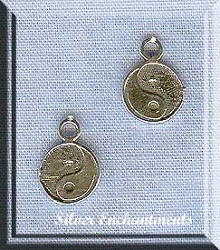 Sterling Silver Yin-Yang Symbol Charm