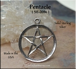 Sterling Silver Pentacle