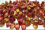 Czech Glass Beads - Leaf Beads (25)