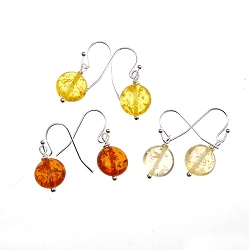 Amber Earrings