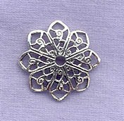 Sterling Silver Filigree Star Finding