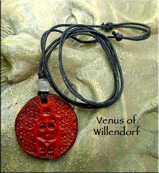 Leather Goddess Necklace