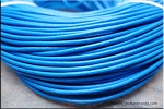Blue Leather Cord - Genuine Cowhide Leather