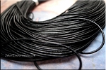 1mm Black Leather - Genuine Cowhide Leather Cord