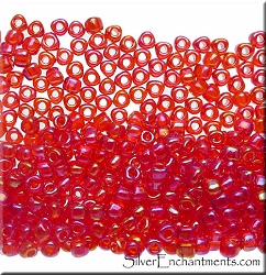 Miyuki Berry Red Triangle Seed Beads Size 10/0