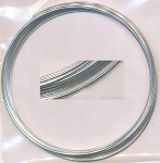 Silver Plated Bracelet Memory Wire