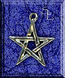 Sterling Silver Pentagram Star