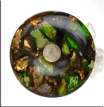 Gemstone Donut Focal, 50mm - Example