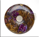 Gemstone Donut Focal, 50mm - Example