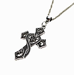 Silver Cross Necklace
