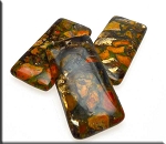 Sea Sediment Jasper and Bronzite Matrix Focal Pendant