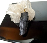 Black Tourmaline Gemstone Pendant