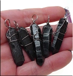 Dark Aura Crystal Pendant