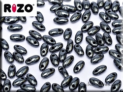 Hematite Rizo Beads