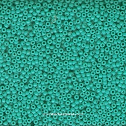 Miyuki 11/0 Opaque Aqua Turquoise Green Seed Beads 