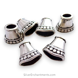 Silver Fancy Jewelry Cones