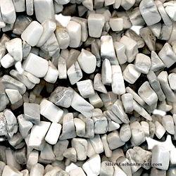 Freeform Howlite Chips