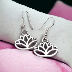 Lotus Earrings