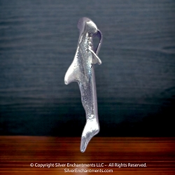 Sterling Silver Hammerhead Shark Pendant