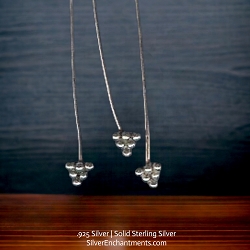 .925 Sterling Silver Pyramid Headpins