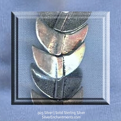 15mm .925 Sterling Silver Angel Wing Beads