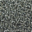 Miyuki 11/0 Silver Lined Grey Seed Beads 