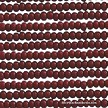 11/0 Opaque Mahogany Red Czech Seed Beads 