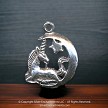 Sterling Silver Celestial Unicorn Pendant 