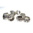 Decorative Large Hole Ring Spacer Bead | Bulk Pack Shown 