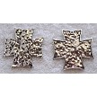 Hammered Cross Pendant 