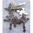 Ornate Crucifix Pendant - Cat & Dog Hair Not Included 