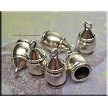 Tibetan Silver Lantern Style Jewelry Endcap | Bulk Pack Shown 