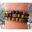 Buddah Bracelet with Gemstones 