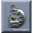 Sterling Silver Lunar Unicorn Charm 