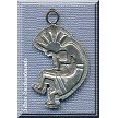 Sterling Silver Kokopelli Pendant 