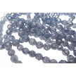 Czech Glass Beads, Silver Blue Mist, 8mm Round (25) 
