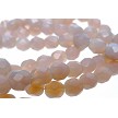 Czech Glass Beads, Light Dusky Lavender, 6mm Fire Polished (25) 