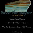 Blue Aragonite from China 